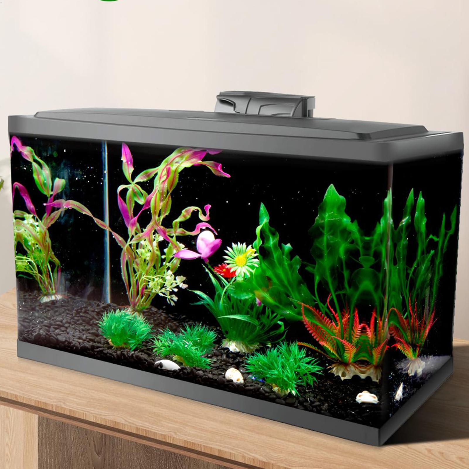 Aquarium Fish Wallpaper - 水槽背景 静電気吸着式 ブラック アクアリウム背景ステッカー アクアリウムポスター アクアリウム背景