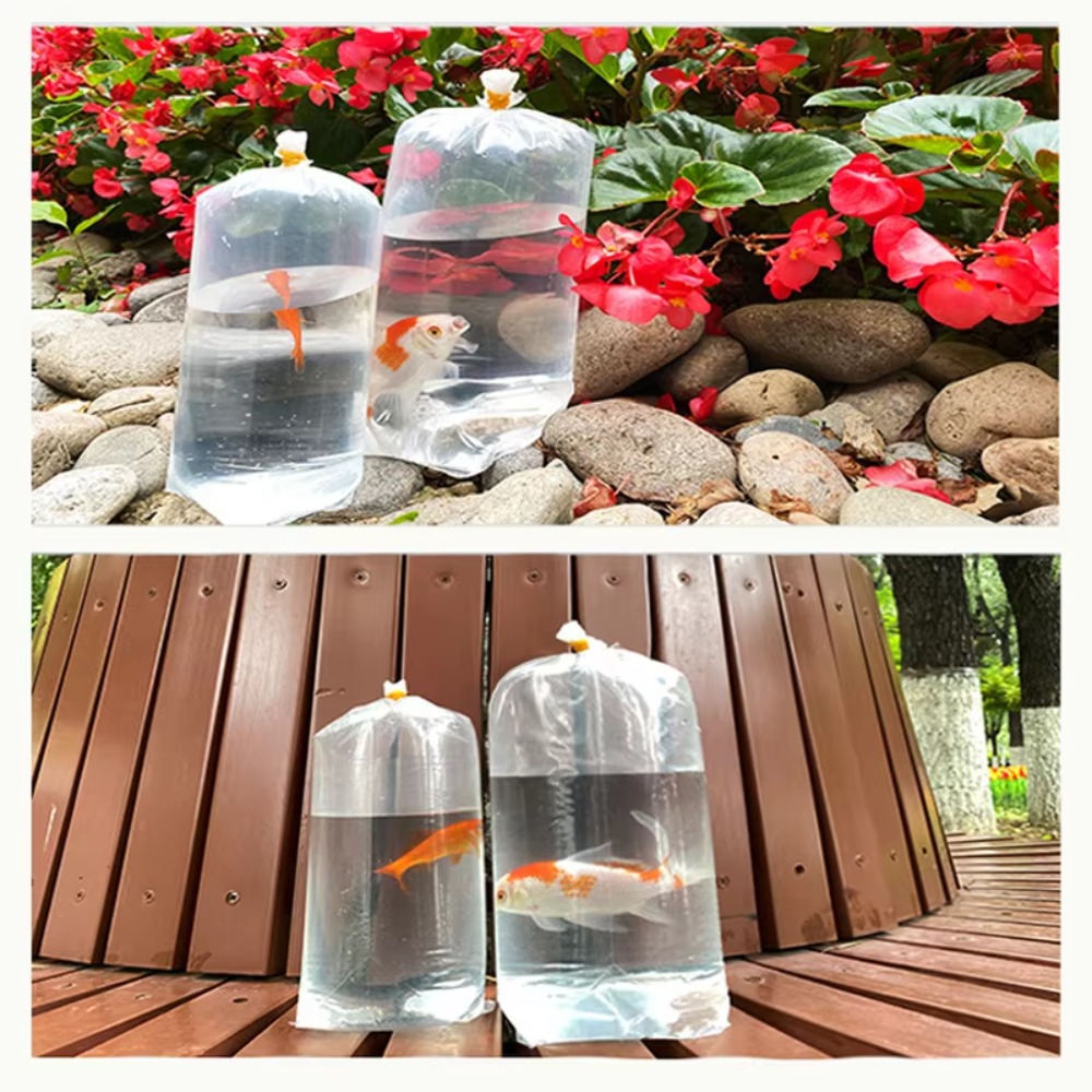 50個入り水族館用呼吸バッグ、活魚輸送バッグ、長持ちする空気 - Aquarium Fish Delivery のレビューと価格