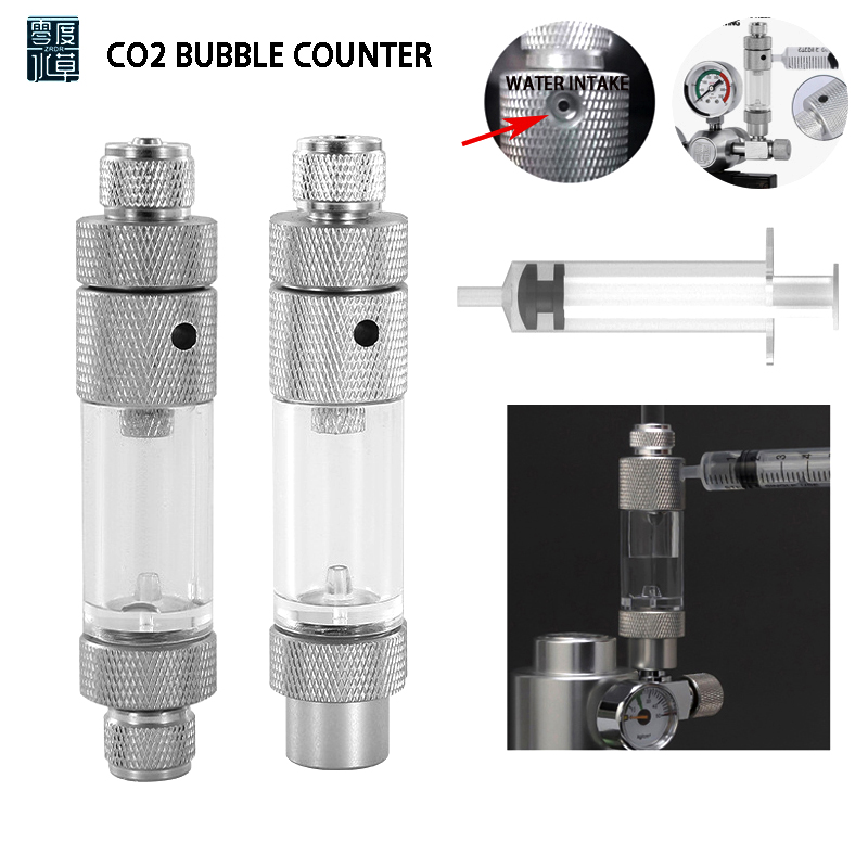 水槽用CO2バブルメーター注水式CO2レギュレーター発生器反 - Aquarium Fish To Buy のレビューと価格