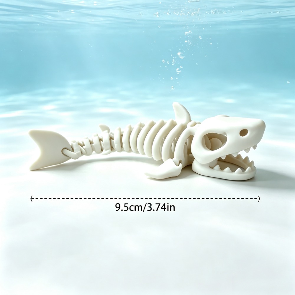 サメの骨格水槽装飾品、可動式オーナメント、爬虫類、魚タンクの - Aquarium Fish To Buy のレビューと価格