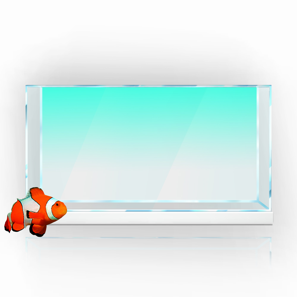 水槽背景ステッカー白黄緑青シアングラデーションシンプルな印刷 - Aquarium Fish Wallpaper のレビューと価格
