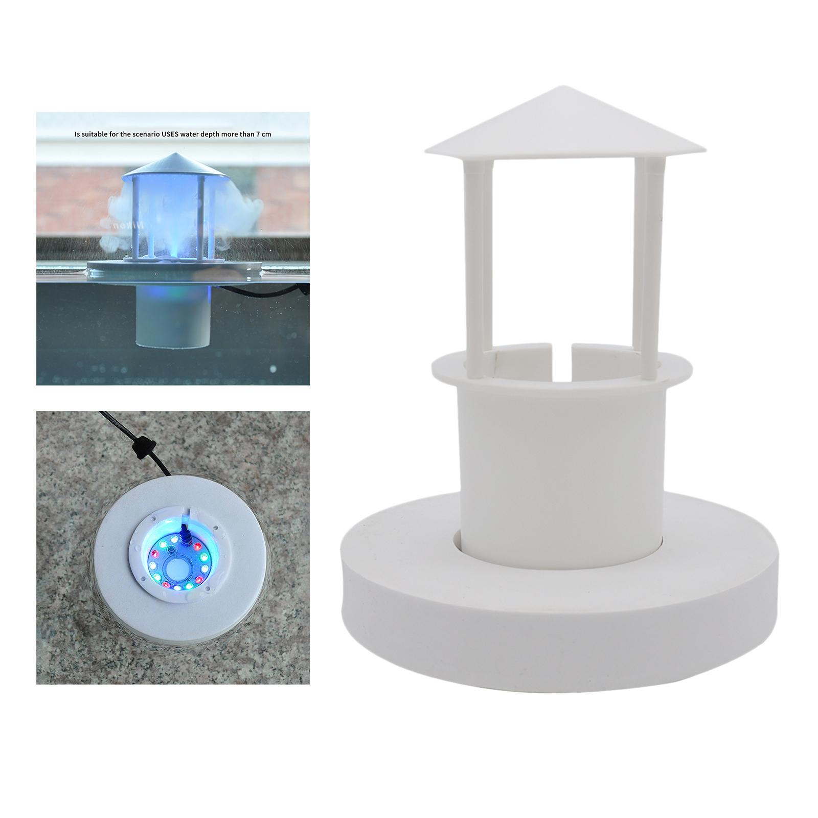 小型LEDライト超音波フローティングミストメーカー水族館爬虫 - Aquarium Fish Light のレビューと価格